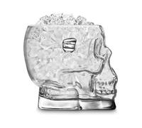 Final Touch Brainfreeze Crystal Glass Skull Ice Bucket 1.6 Litre Clear