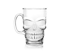Final Touch Brainfreeze Glass Skull Mug 700ml Clear Final Touch Clear