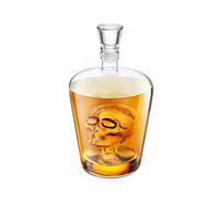 Final Touch Brainfreeze Skull DECANTER Ideal For Vodka Whiskey, Scotch, Rum Tequila & More - Holds Up To 1 Litre (33.8oz) - FTA1864