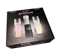 Final Touch Bubbles Sparkling, Champagne, Bubbly Glass Set with Opener - 10 oz (300 ml)