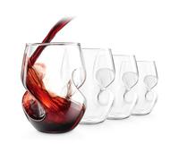 Final Touch Conundrum Red Wine Glasses (Set of 4) (GG5009)