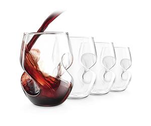 Final Touch Conundrum Red Wine Glasses (Set of 4) (GG5009)