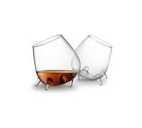 Final Touch Relax Cognac Glasses 600ml Set of 2 Clear Final Touch Clear