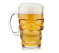 Brainfreeze Glass Skull Mug 700ml Clear Final Touch Clear One Size