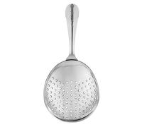 CKB LTD Final Touch Stainless Steel Julep Strainer Cocktail Bartending Tool For Mixing Mint Juleps & Other Cocktails