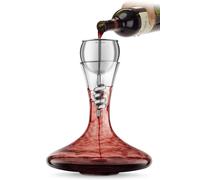 Final Touch Twister Red Wine Aerator & Decanter, Stainless Steel Edition