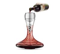 Final Touch Twister Red Wine Aerator & Decanter, Stainless Steel Edition