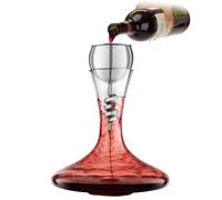 Final Touch Twister Wine Aerator Decanter Set Gift Boxed Stainless Steel Edition