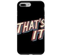Final Word with This That's It Speech Costume Case for iPhone 7 Plus/8 Plus