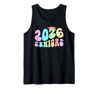 Finally 2026 Seniors Groovy Yearbook 12 Years Later Rule Tank Top