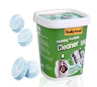 Finally Fresh Washing Machine Cleaner, Top Load Washer Machine Cleaner, Front Load Washer Cleaner Tablets, Washer Machine Cleaner for Sensitive Skin,