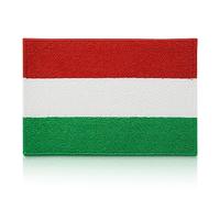 Finally Home Hungary flag patch for iron-on, 7.5 x 5 cm, Hungarian flag, sew-on flag, patches, iron-on patches, iron-on patches, iron-on patches
