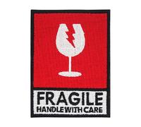 Finally Home Iron-On Patch, Fragile Wine Patches, Red Iron-On Patch, Travel Patch, Travel Backpack Patch, Mental Health Denim Jackets Iron-On Patch