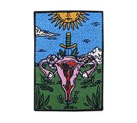Finally Home Iron-On Patch, Strong Women Feminism Patches, Sun Iron-On Patch, Flowers Patch, Iron-On Patch, Flowers Sew-On Patch, Patches for Clothing