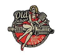 Finally Home Old School Repair Biker Patch for Leather Coats | Motorcycle Cowl Patches, Women Iron-On Patches, Screws Motorcycle Patches, Patches for Men
