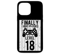 Finally I Have Unlocked Level 18 Birthday Gamer Gaming Case for iPhone 13 Pro Max