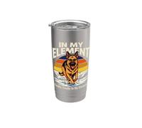 Finally in My Element German Shepherd Stainless Steel Insulated Tumbler