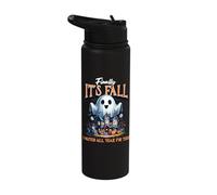 Finally, It's Fall I Waited All Year for This Ghost House Stainless Steel Insulated Water Bottle