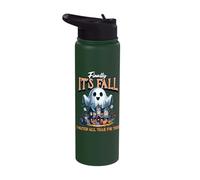 Finally, It's Fall I Waited All Year for This Ghost House Stainless Steel Insulated Water Bottle