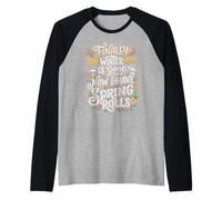 Finally, My Winter Fat is Gone. Now I Have Spring Rolls. Pun Raglan Baseball Tee