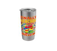 Finally Reached 12th Birthday Master Builder 12 Years Old Stainless Steel Insulated Tumbler