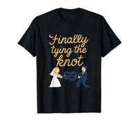 Finally Tying The Knot Wedding Humor Bachelorette T-Shirt