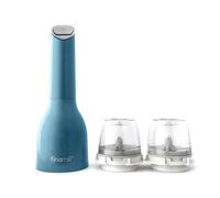 FinaMill Award Winning Battery Operated Pepper Mill & Spice Grinder in One, Adjustable Coarseness, Ceramic Grinding Elements, One Touch Operation with LED Light, Includes 2 Quick-Change PROPlus Pods