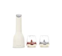 FinaMill GP803437-111SOC New ONE 3PC Grinder Set-Battery, Ceramic BPA-Free Plastic, Soft Cream