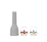 FinaMill’s Award-Winning Battery Operated Salt and Pepper Grinder Set - Adjustable Coarseness, Ceramic Grinding Elements, LED Light, 2 Quick-Change Pods - Perfect for Home Cooking and Gifting