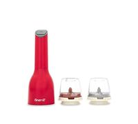 FinaMill’s Award-Winning Battery Operated Salt and Pepper Grinder Set - Adjustable Coarseness, Ceramic Grinding Elements, LED Light, 2 Quick-Change Pods - Perfect for Home Cooking and Gifting