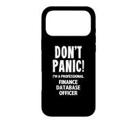 Finance Database Officer Case for iPhone 17 Pro Max