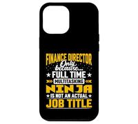 Finance Director Job Title - Funny Finance Executive Manager Case for iPhone 12 Pro Max