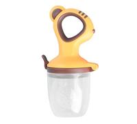 Finance Education Book Baby Food Feeder Fruit Pacifier Food Fruit Feeding Teether For Toddler Silicone Fruit Teething Toy Without Exploring Your Role in Early Childhood Education 4th (Yellow, 12x6cm)