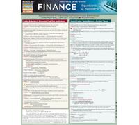 Finance Equations & Answers (Quick Study Academic)