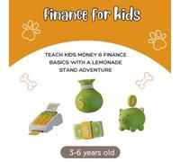 Finance for Kids: Teach Kids Money & Finance Basics with a lemonade stand adventure