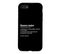 Finance Major Dictionary Definition Economics Student Case for iPhone SE (2020) / 7/8