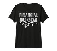 Finance Manager Financial Rockstar Accountant Executive CFO Premium T-Shirt