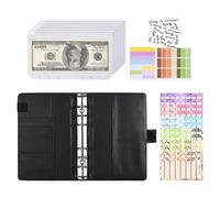 Finance Planner - Expense Tracker Notebook, Cash Envelope Budget | Monthly Savings Organizer Binder, Personal Account Ledger Journal, Financial Planning Book for Home Office Students Business