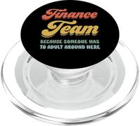 Finance Team Financial Planning Advisor Appreciation Week PopSockets PopGrip for MagSafe