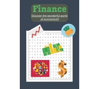 Finance word search puzzle book: Word Searches with Easy to Read Print about Finance, Economics, money and more | 6x9 inches, 110 pages, 50+ puzzles | Gift for Vacation, Free Time and Holidays