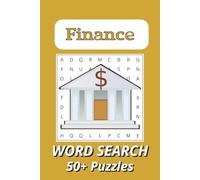 Finance Word Search Puzzle Book: Word Searches with Easy to Read Print about Finance, Investing, Crypto and More | 6x9 inches, 110 pages | 50+ Puzzles ... Gift for Vacations, Holidays and Free Times