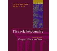 Financial Accounting: An Introduction to Concepts, Methods and Uses