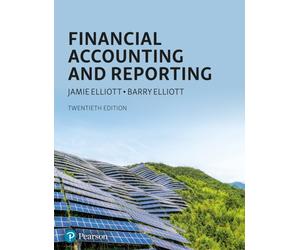 FINANCIAL ACCOUNTING & REPORTING by Jamie Elliott Paperback Self Help Business