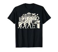Financial Advisor Evolution Finance Analyst Growth Design T-Shirt