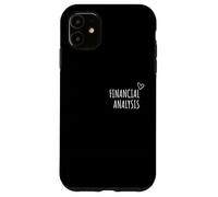 Financial Analysis Lover Men Women Data Charts Investing Case for iPhone 11