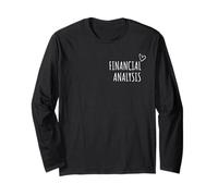 Financial Analysis Lover Men Women Data Charts Investing Long Sleeve T-Shirt