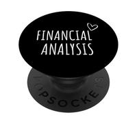 Financial Analysis Lover Men Women Data Charts Investing PopSockets Adhesive PopGrip