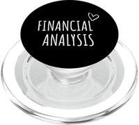 Financial Analysis Lover Men Women Data Charts Investing PopSockets PopGrip for MagSafe