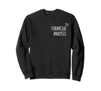Financial Analysis Lover Men Women Data Charts Investing Sweatshirt
