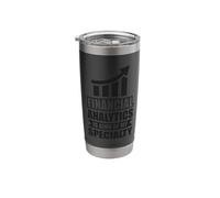 Financial Analytics is My Specialty Stainless Steel Insulated Tumbler